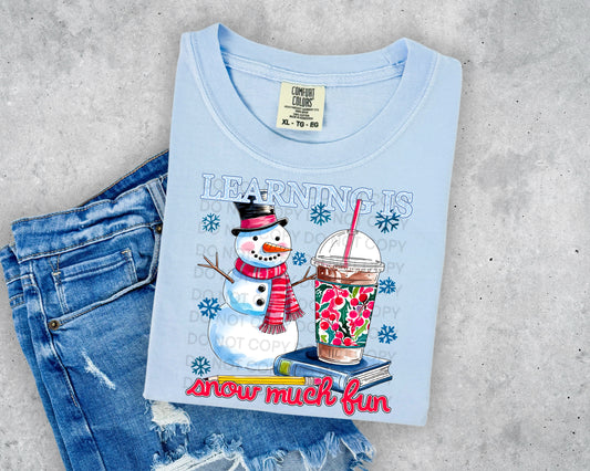 Learning is snow much fun- DTF&UV