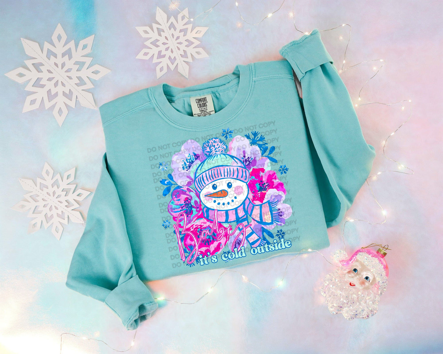 Baby its cold outside- DTF&UV