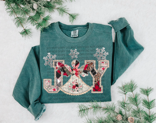 Patchwork Joy(angel)- DTF&UV