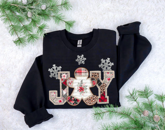 Patchwork Joy(Gingerbread)- DTF&UV