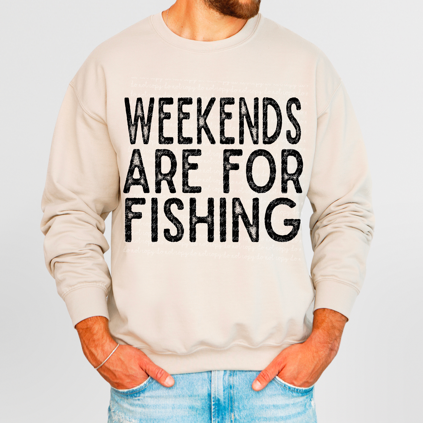 Weekends are for fishing-DTF