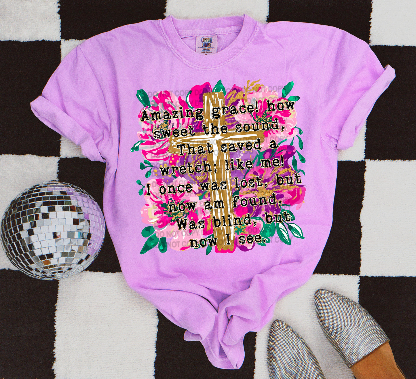 Amazing Grace- DTF&UV