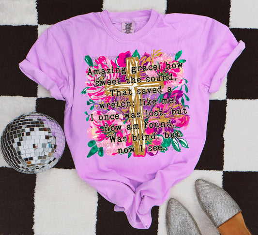 Amazing Grace- DTF&UV