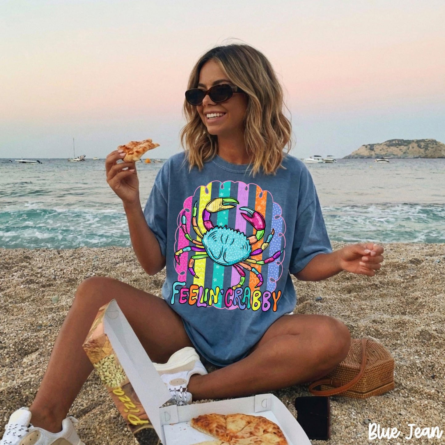 Feelin crabby colorful- DTF&UV