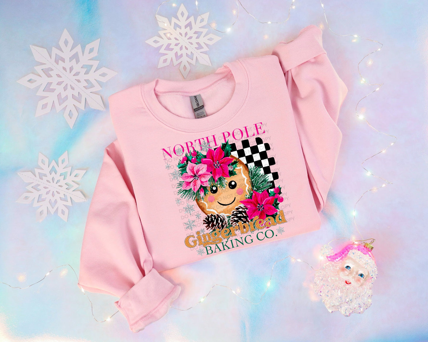 North Pole GingerbreadCo.- DTF&UV