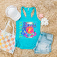 Floral Summer Neon Drinks (dropdown)-DTF& UV