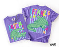 After While blue stripes- DTF&UV