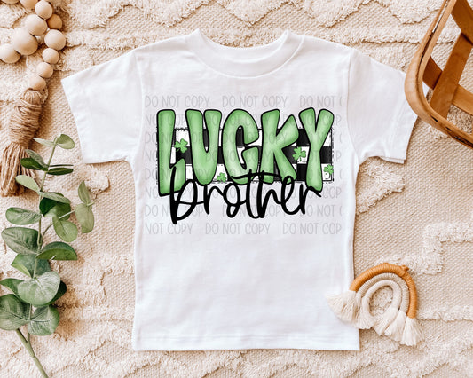 Lucky Brother Checkered - DTF