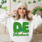 Shamrock Leopard Faux Embroidery States (ALL STATES)-DTF