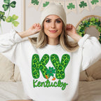 Shamrock Leopard Faux Embroidery States (ALL STATES)-DTF