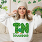Shamrock Leopard Faux Embroidery States (ALL STATES)-DTF