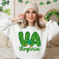 Shamrock Leopard Faux Embroidery States (ALL STATES)-DTF