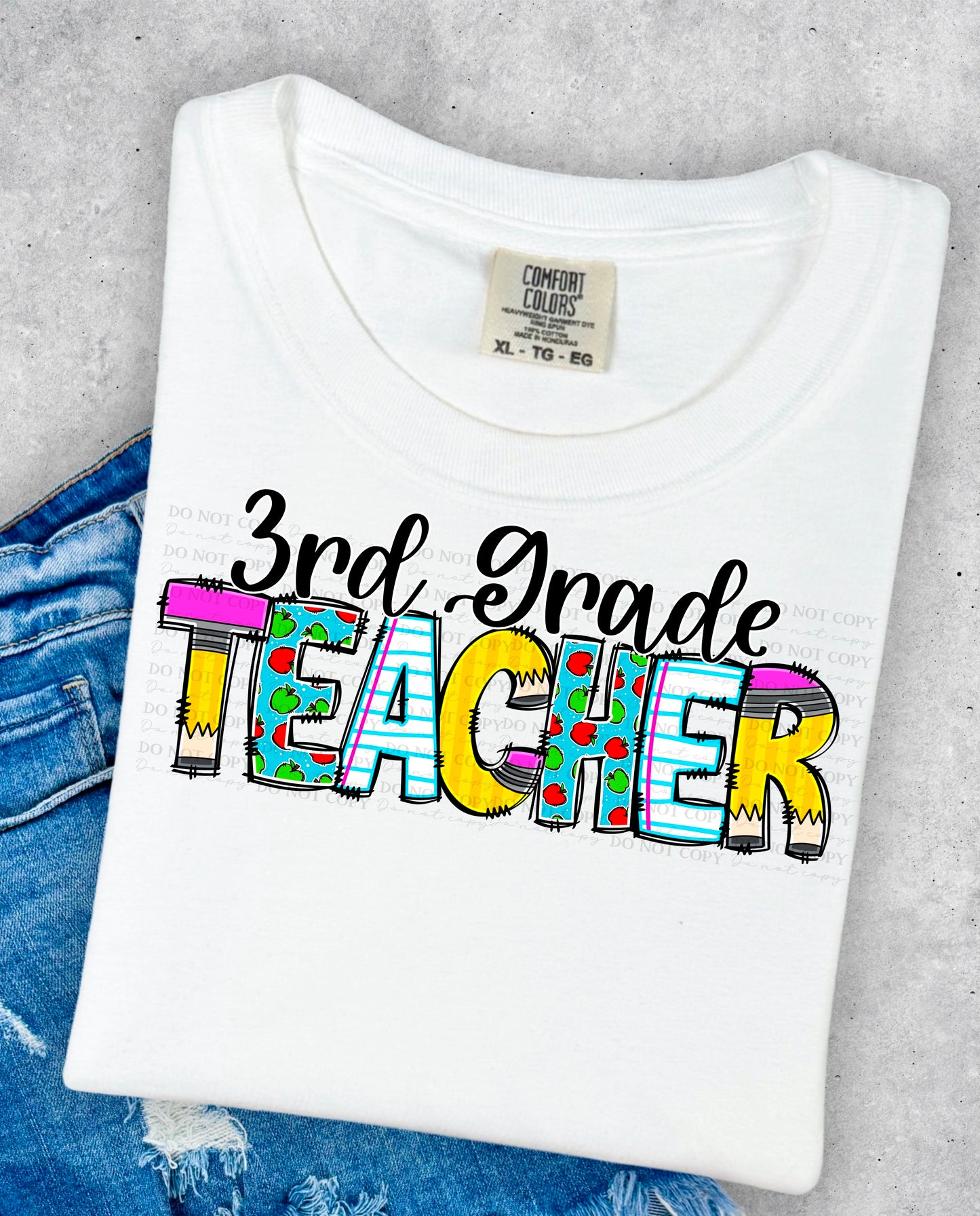 3rd Grade Teacher Elements - DTF