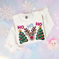 Faux Crochet Ho Ho Ho Reindeer- DTF&UV