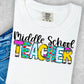 Middle School Teacher Elements - DTF
