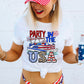 Party in the USA leopard - DTF