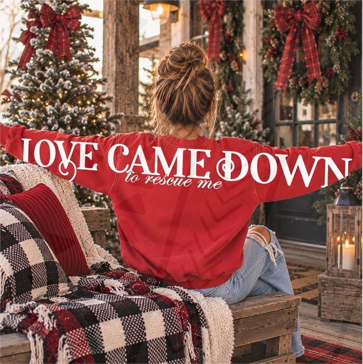 Love came to the rescue (All add ons in One listing)-DTF