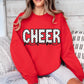Cheer Mom Blk Polka Dot - DTF