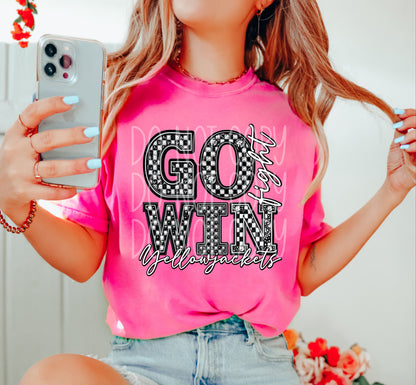 Go Fight Win Mascots (All Mascots in this listing in the dropdown)-DTF