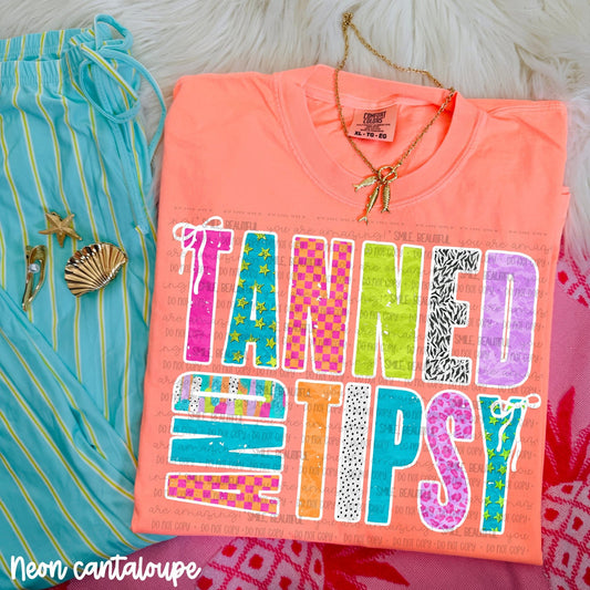 Tanned and tipsy- DTF&UV