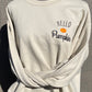 Hello Pumpkin Pocket Embroidered Sweatshirt
