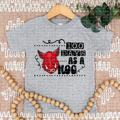100 Days As A Hog - DTF