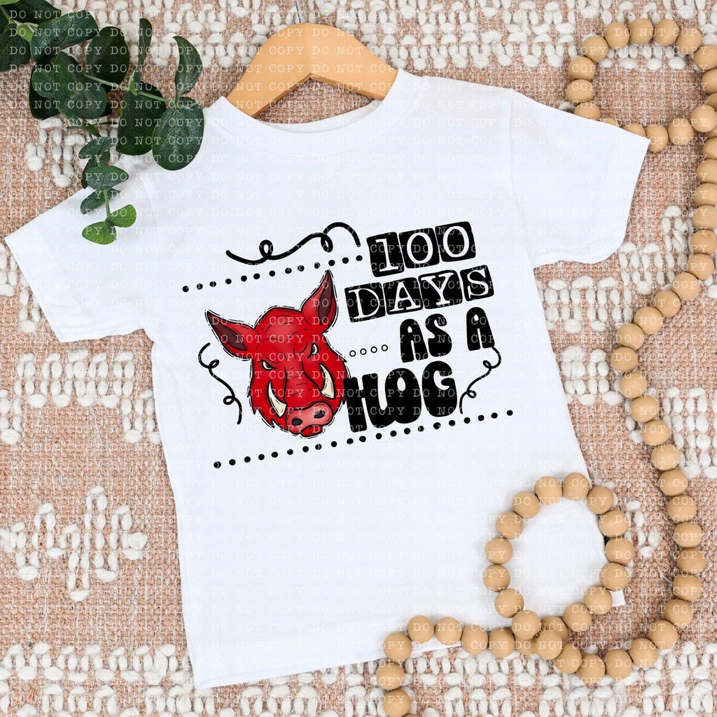 100 Days As A Hog - DTF