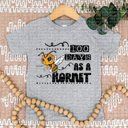 100 Days As A Yellow Hornet - DTF