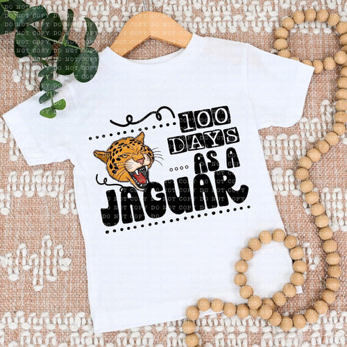 100 Days As A Jaguar - DTF