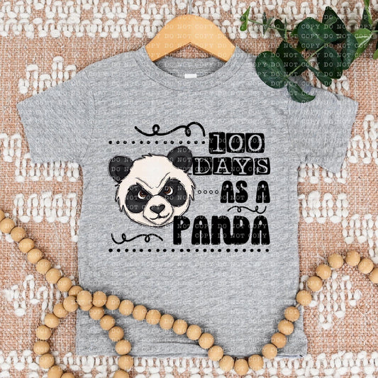 100 Days As A Panda - DTF