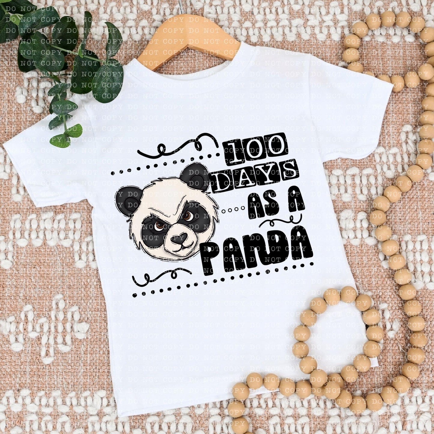 100 Days As A Panda - DTF