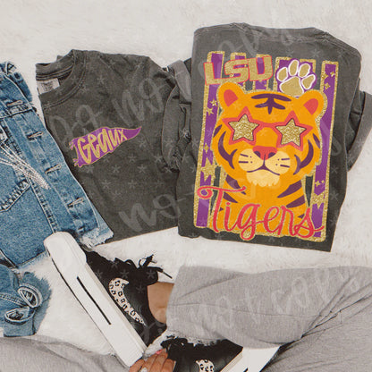 Folk Glitz Mascots DROPDOWN!! (front and back included) -DTF&UV