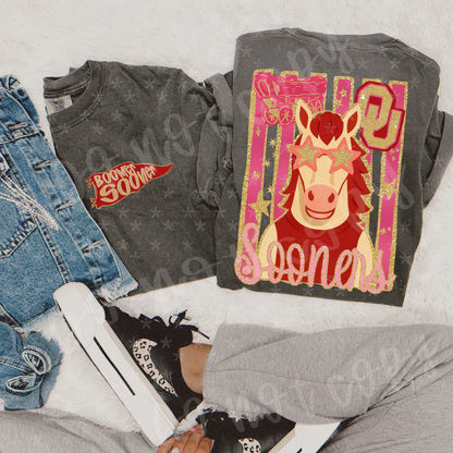 Folk Glitz Mascots DROPDOWN!! (front and back included) -DTF&UV