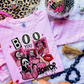 Boo you Horror faux sequin-DTF