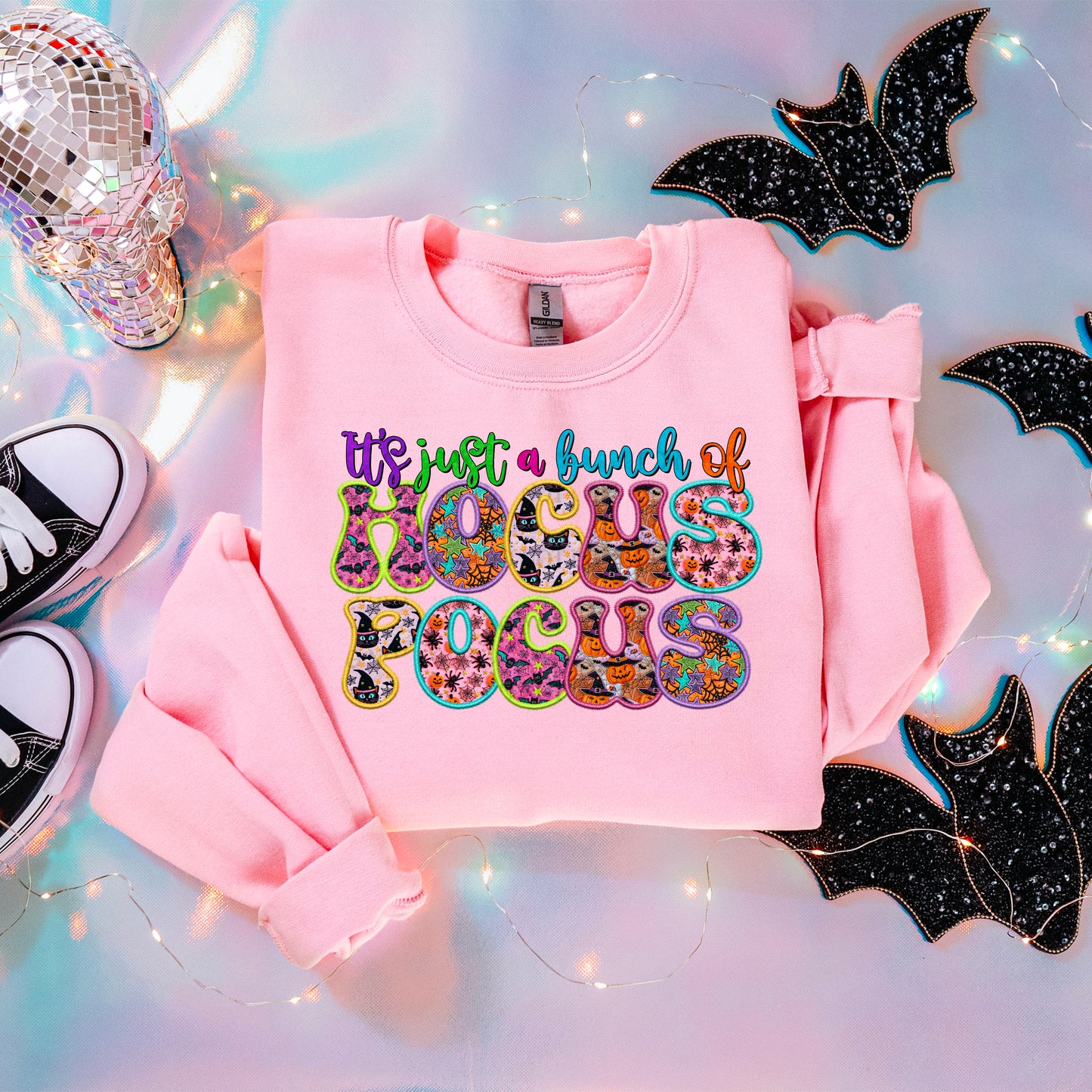 It’s just a bunch of hocus pocus faux embroidery -DTF