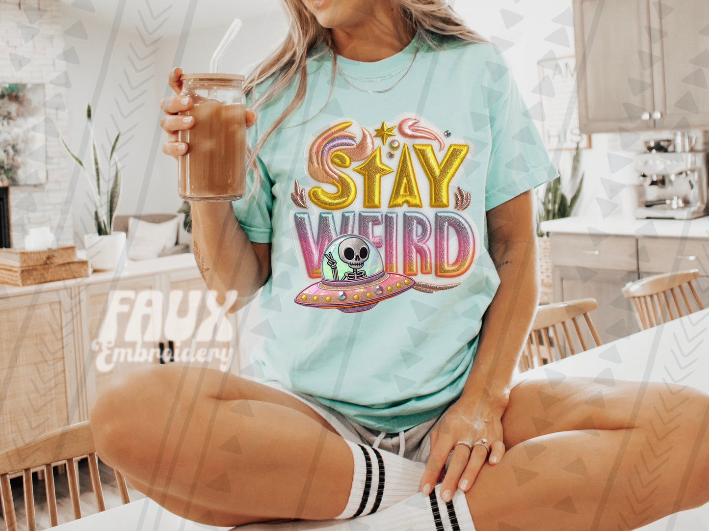 Stay Weird-DTF