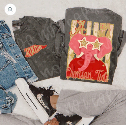 Folk Glitz Mascots DROPDOWN!! (front and back included) -DTF&UV