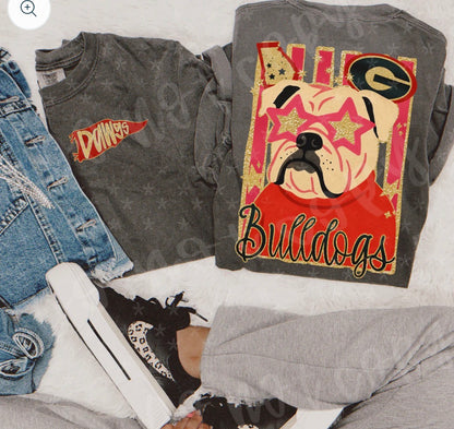 Folk Glitz Mascots DROPDOWN!! (front and back included) -DTF&UV