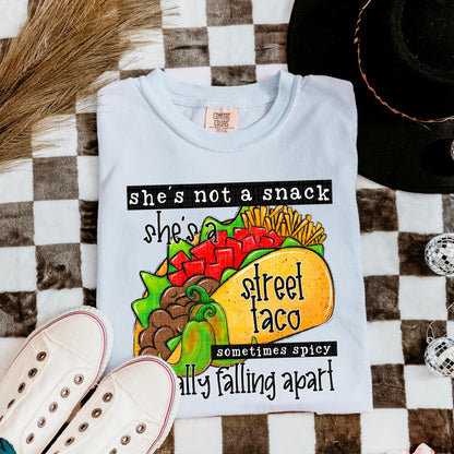 She’s Not A Snack She’s A Street Taco - DTF