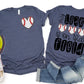 My Heart Is On That Field Baseball Hearts BACK ONLY - DTF