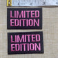 Limited Edition -Patch