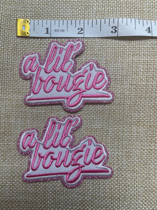a lil boujee pink-Patch