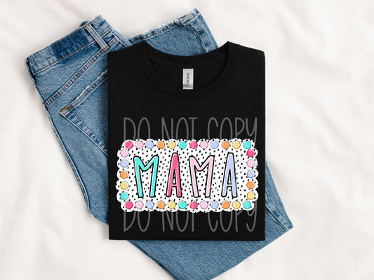 Happy Dots Mama -DTF&UV