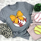 Baseball Yellow Bow - DTF