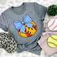 Bows and balls softball Columbia- DTF