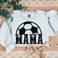 Soccer Mama Blk Semicircle - DTF