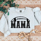 Football Mama Blk Semicircle - DTF