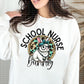 School Nurse Bunny Leopard - DTF