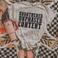 Unbothered Unphased Content Blk - DTF