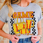 Game Day Vibes Faux Chenille Softball -DTF